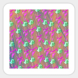 Pattern Floral Art Sticker